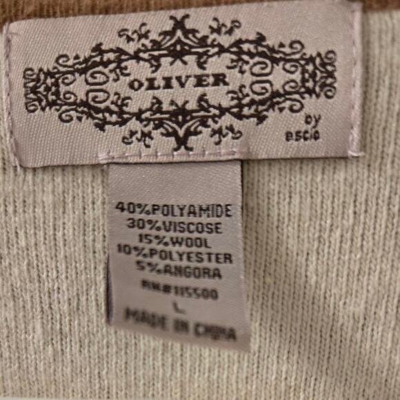 Anthropologie Oliver by Escio Wool Blend Open Cardigan - Picture 3 of 3